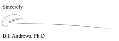 Bill Andrews Signature